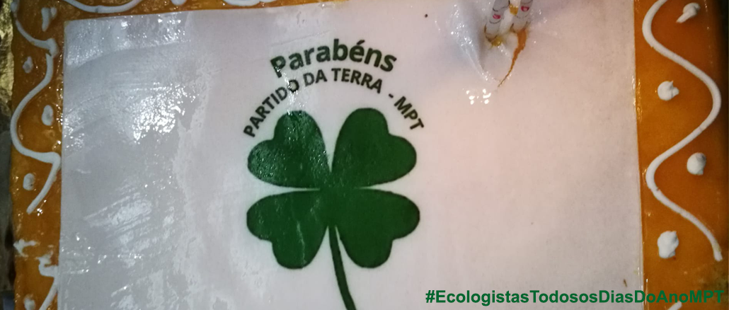 Aniversário do Partido da Terra-MPT 30 anos ao serviço da ecologia e do humanismo em Portugal