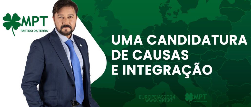 Burocracia e lentidão impedem Wandique Magalhães, de ser o candidato pelo Partido da Terra às eleições europeias.